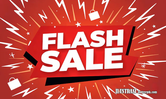 mendapatkan harga termurah di flash sale